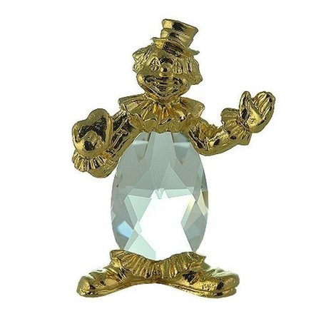 SMARTGIFTS Handmade Bohemia Lead Crystal Clown Figurine SM1412626